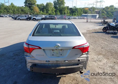 2016 Toyota Corolla Le из США, поврежденный, VIN 2T1BURHE5GC655269